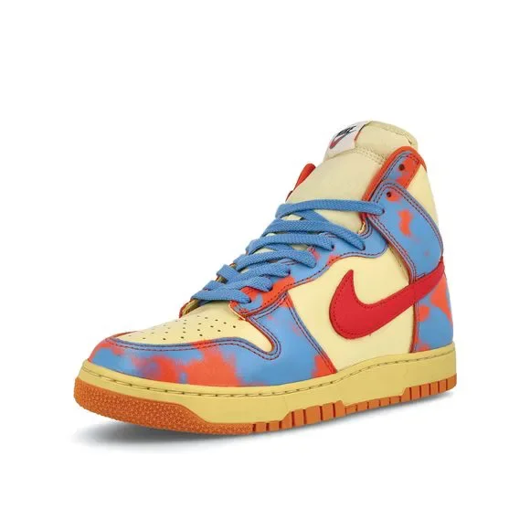 DD9404-800] Mens Nike Dunk High 1985 SP 'Orange Acid Wash'